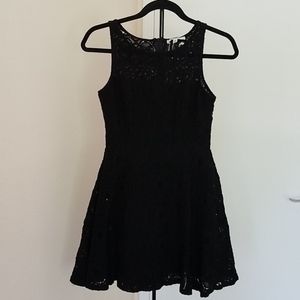 BB Dakota black lace dress